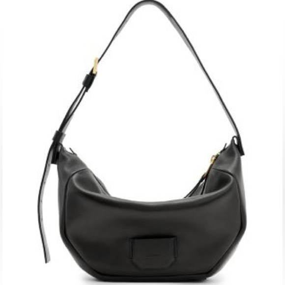 All Saints Handbags - ALLSAINTS Black Madea Leather Shoulder Bag